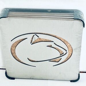 Sportula Boasters Penn State Stainless Steel Coasters Set Of 4 New Sealed